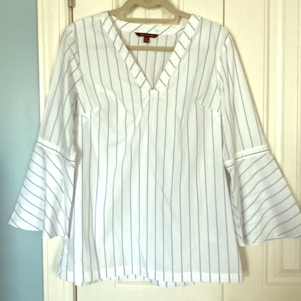 Banana Republic bell sleeve top